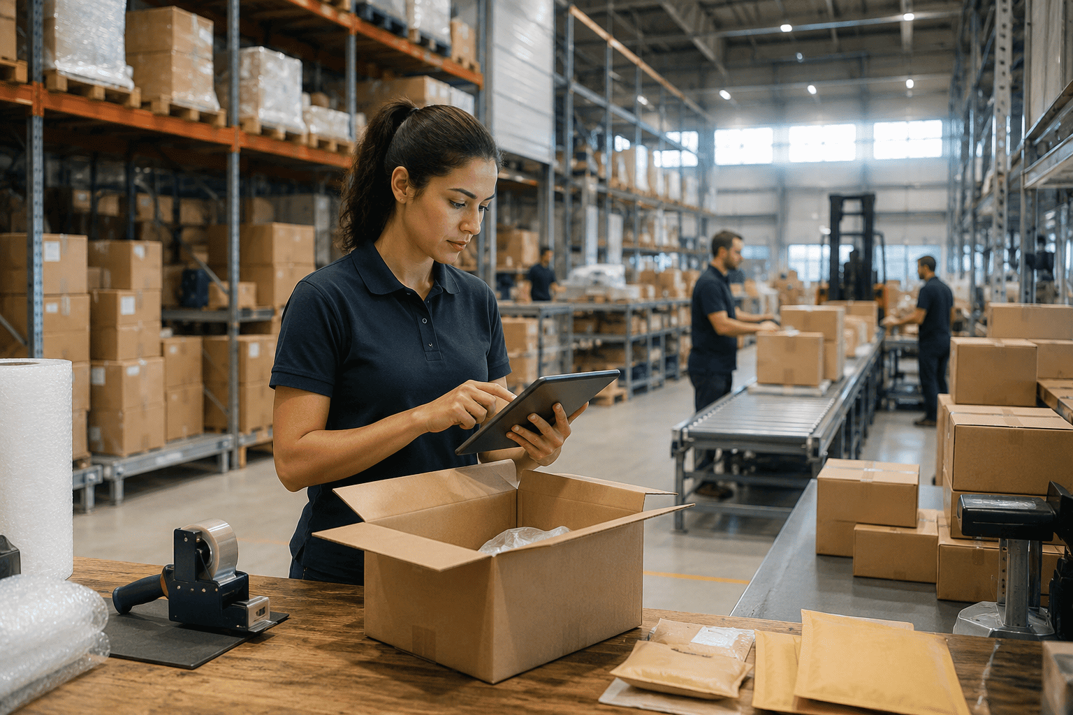 Preparación de pedidos en almacén de eCommerce para mejorar los tiempos de entrega
